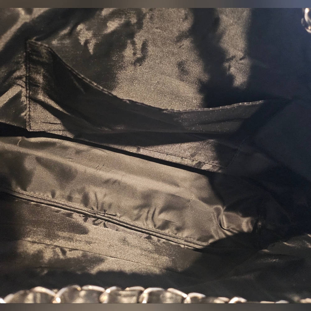 CHANEL GWP Black and Silver Chain-Handle Logo Tote - Picture 12 of 12